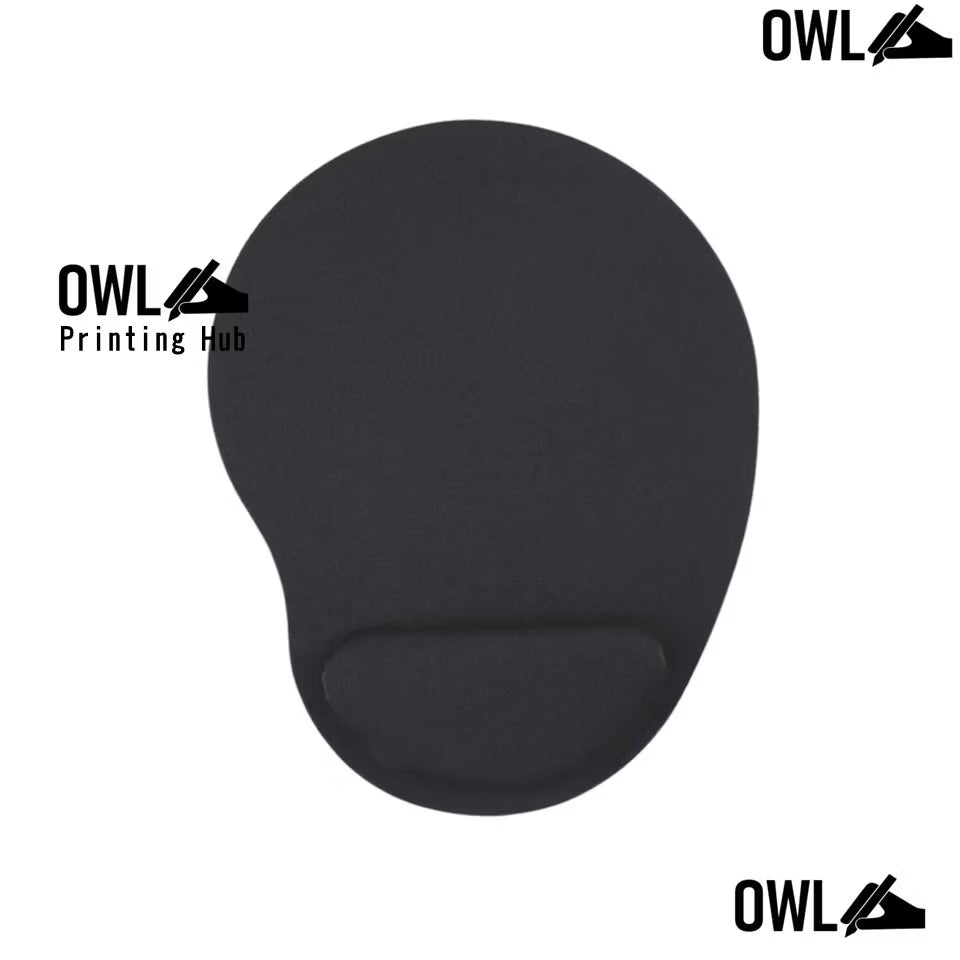 OWL Personalized Mouse Pad with Wrist Foam - Bulk Orders For office and school giveaways souvenir