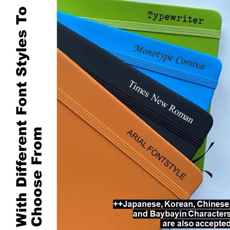 Owl Notebooks Personalized Journals (Engraved) with Ruled pages - A5 High Quality Paper Smooth Leather with Garter Lock