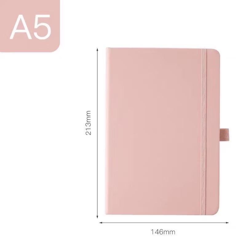 Owl Notebooks Personalized Thick 140 Leaves Journal Notebook Hardbound With Pen Holder A5 Size