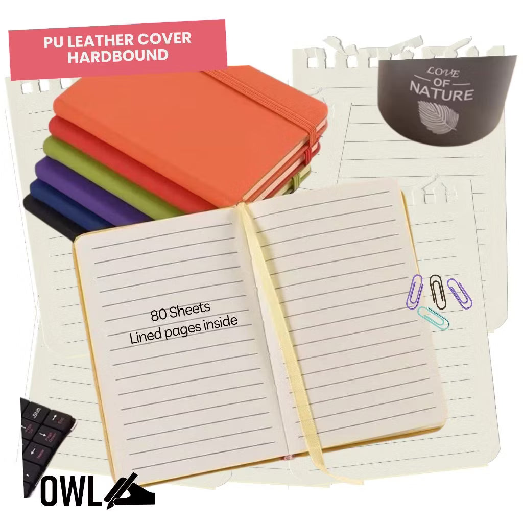 A6 Customized Notebook Small Engraved Name Personalized Paper Notes Pocket Journal