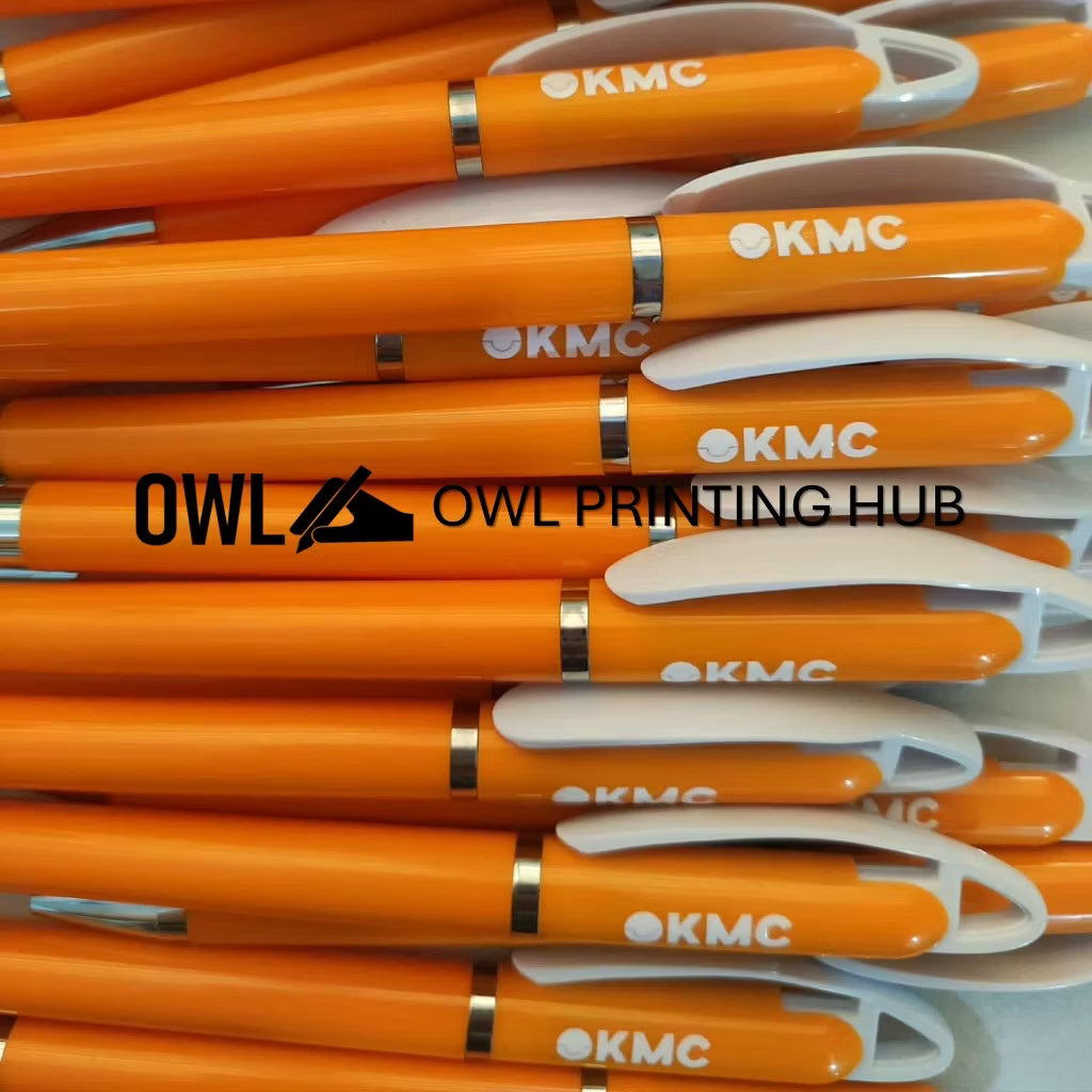 50 PCS Pens with logo or text personalized ballpens for giveaways
