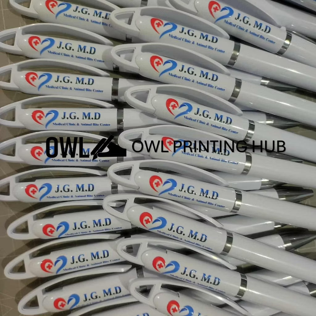 50 PCS Pens with logo or text personalized ballpens for giveaways