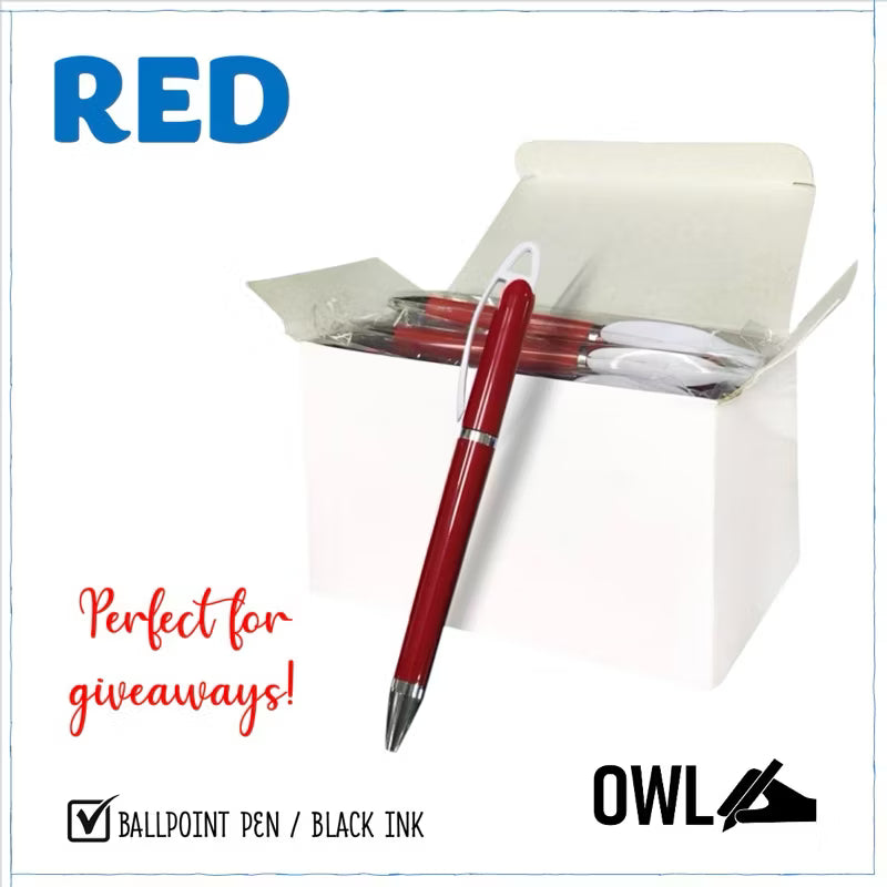 50 PCS Pens with logo or text personalized ballpens for giveaways
