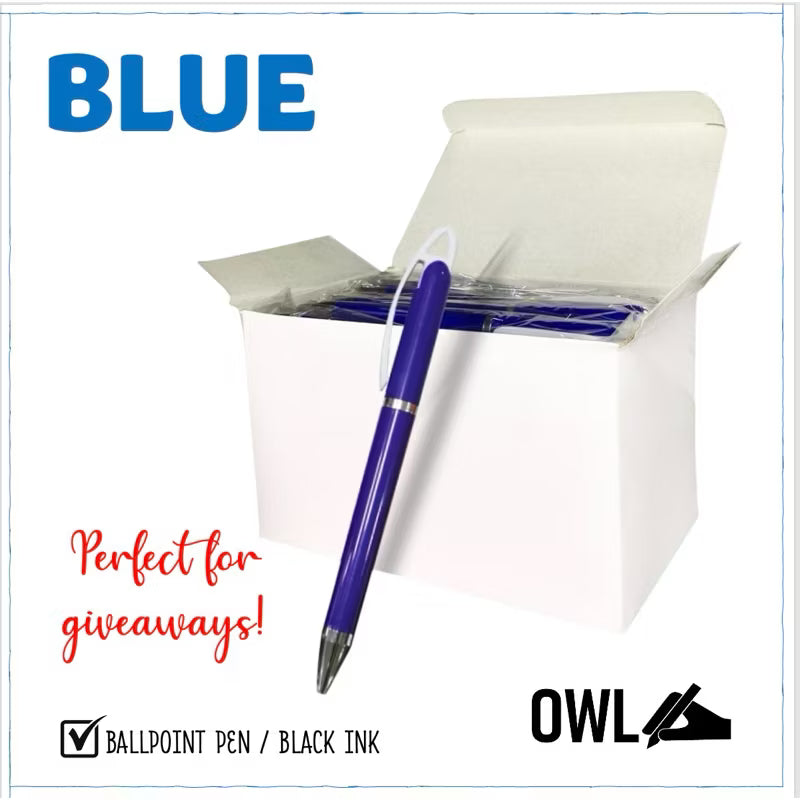 50 PCS Pens with logo or text personalized ballpens for giveaways