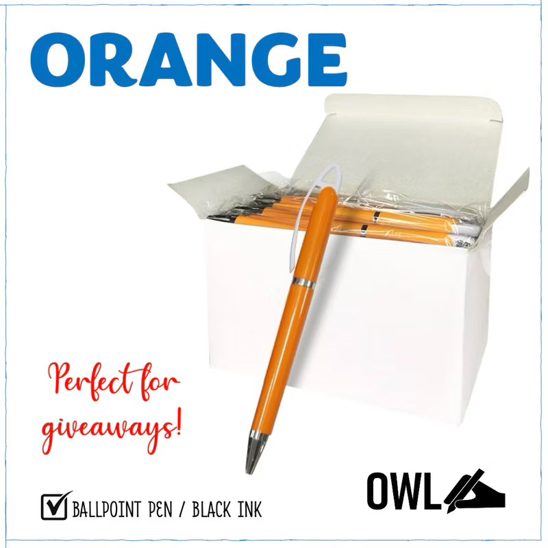 50 PCS Pens with logo or text personalized ballpens for giveaways