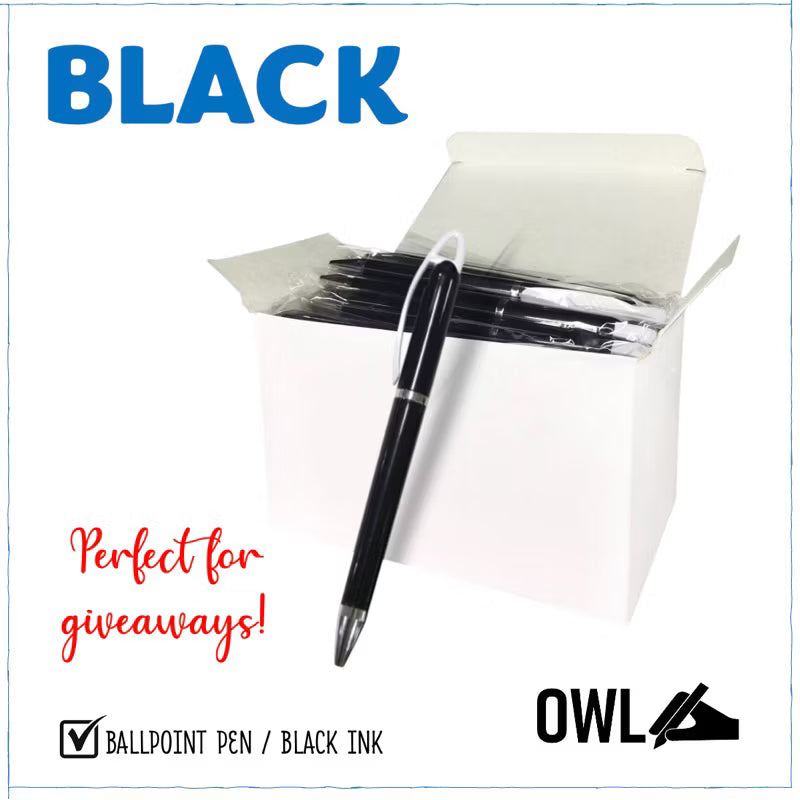 50 PCS Pens with logo or text personalized ballpens for giveaways