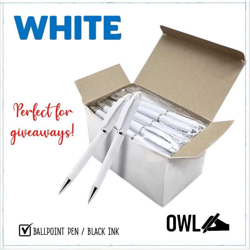 50 PCS Pens with logo or text personalized ballpens for giveaways