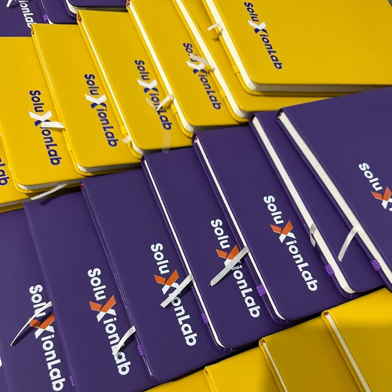 BULK ORDER 30 PCS PLANNER or NOTEBOOKS WITH DIGITALLY PRINTED COMPANY LOGOS