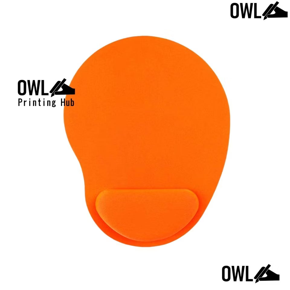 OWL Personalized Mouse Pad with Wrist Foam - Bulk Orders For office and school giveaways souvenir