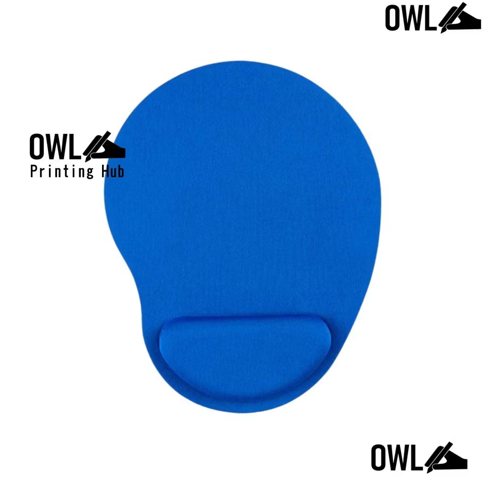 OWL Personalized Mouse Pad with Wrist Foam - Bulk Orders For office and school giveaways souvenir