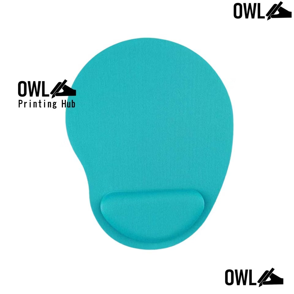 OWL Personalized Mouse Pad with Wrist Foam - Bulk Orders For office and school giveaways souvenir
