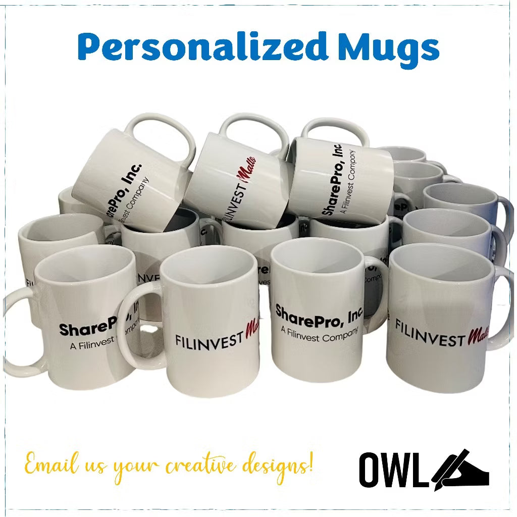 OWLPH Personalized Mugs with High Quality Printed Logo