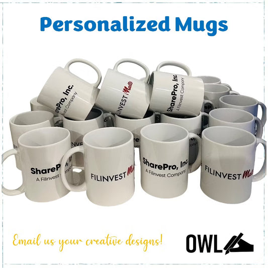 OWLPH Personalized Mugs with High Quality Printed Logo