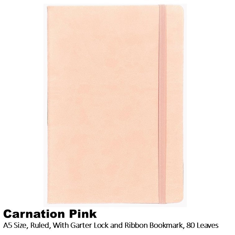 OWL High Quality Hardbound Notebooks with Garter Lock - Lined Pages - 80 sheets