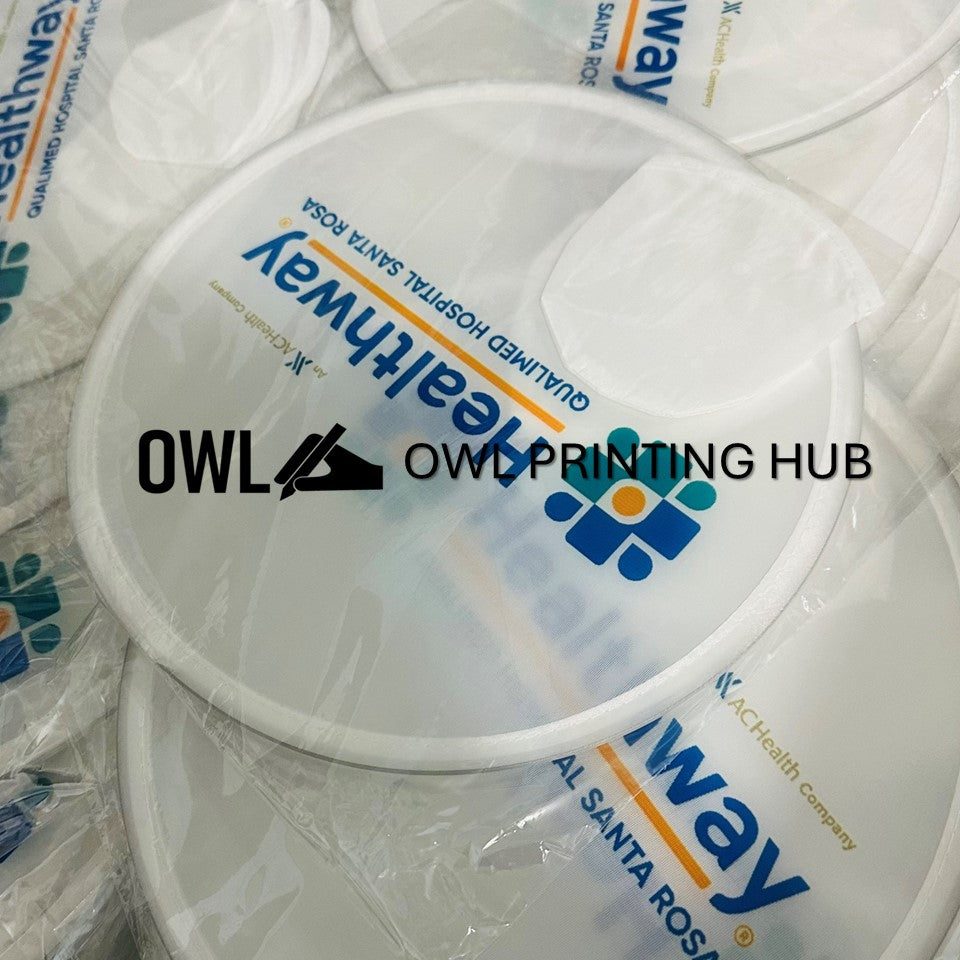 OWLPH Personalized Fans with high quality logo print for promotional marketing brands in office