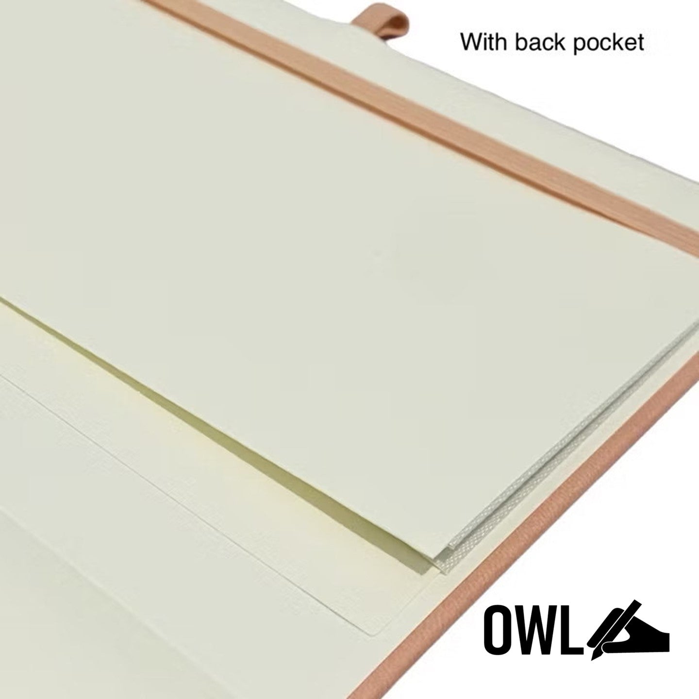 OWL Notebooks Hard Bound PU Leather Journals A5 size